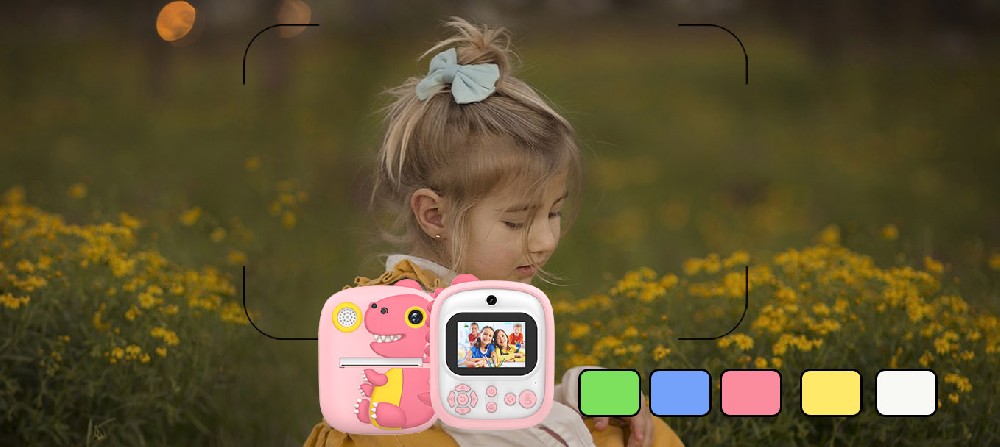 Inspire creativity, super fun children's camera